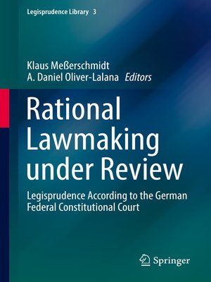 cover image of Rational Lawmaking under Review